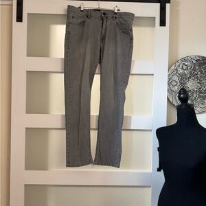Quiksilver Straight Leg Gray Jeans